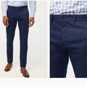 J Crew Mercantile Men's Slim Fit Flex Navy Blue Chino Size 29×32